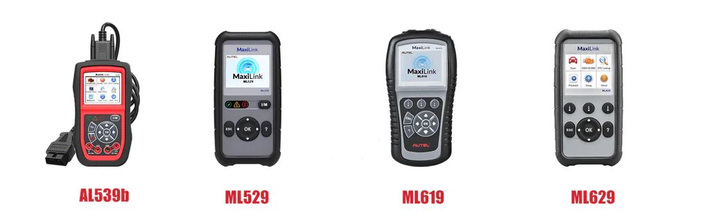 Autel Code Reader AL539B VS ML529 VS ML619 VS ML629