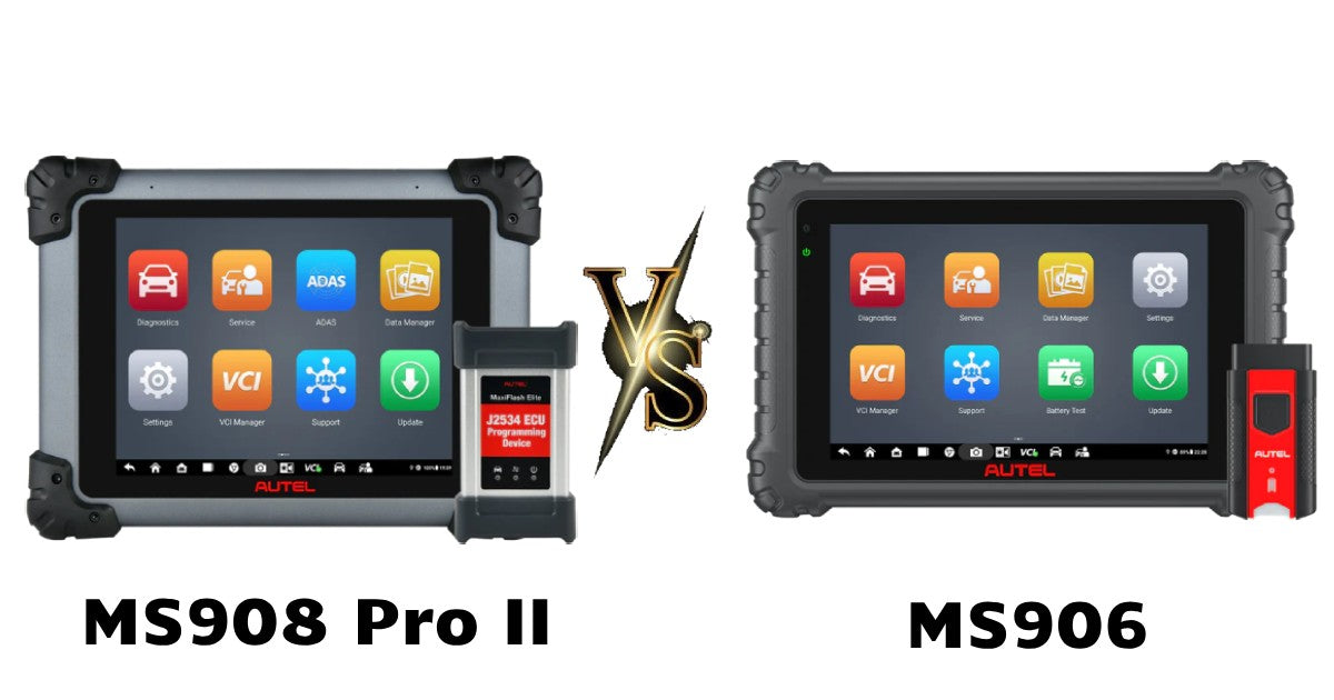 Autel MaxiSys MS906 Pro VS MaxiSys MS908S Pro II