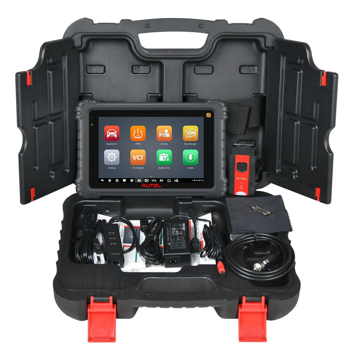 Autel MaxiCOM MK906 Pro-TS / MK906S Pro-TS Full Kit with Autel MV108S & BT506, Full TPMS Functions, Advanced ECU Coding, Bi-Directional Control, Auto Scan 2.0, 36+ Services, Plus 4PCS Metal MX-Sensor & 4PCS Rubber MX-Sensor