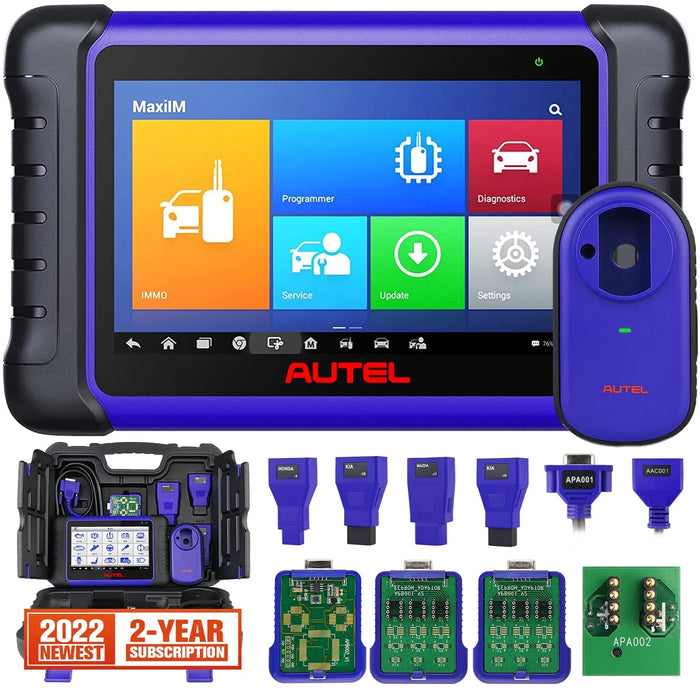 【2-Year Free Update】Autel MaxiIM IM508 2025 Latest Key FOB Programming Tool with XP200 Programmer, All System Diagnostic Scan, 20+ Service, and Free OTOFIX Watch