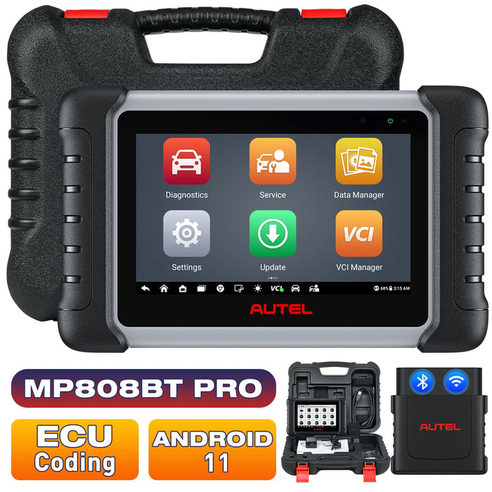 【2-Year Free Update】Autel MaxiPRO MP808BT PRO Wireless Diagnostic Scanner