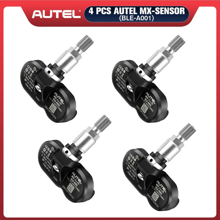 Autel TPMS MX-Sensor BLE-A001 Tesla Sensor, 2024 Newest Bluetooth Low Energy Sensor, Pre-Programmed for Tesla 3/Y/S/X Models, Programmable for BLE-Equipped Vehicles, Compatible with ITS600/ITS600PRO/TS900