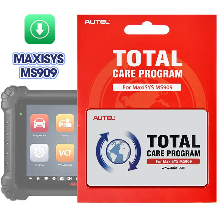 Autel Maxisys MS909 1-Year Update Service – Total Care (MS9091YRUPDATE) – TCP