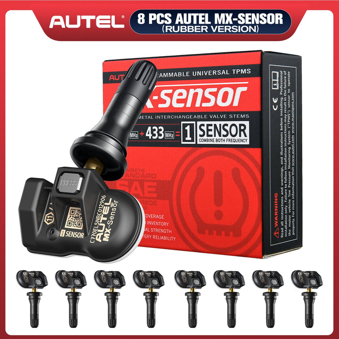 315MHz & 433MHz 2in1 Tire Pressure Sensors*8