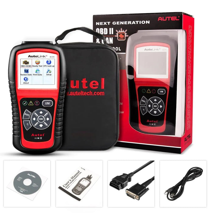 Autel AutoLink AL519 OBD2 Scanner Enhanced OBD ll Scan Tool with Mode 6 Engine Diagnostic Code Reader