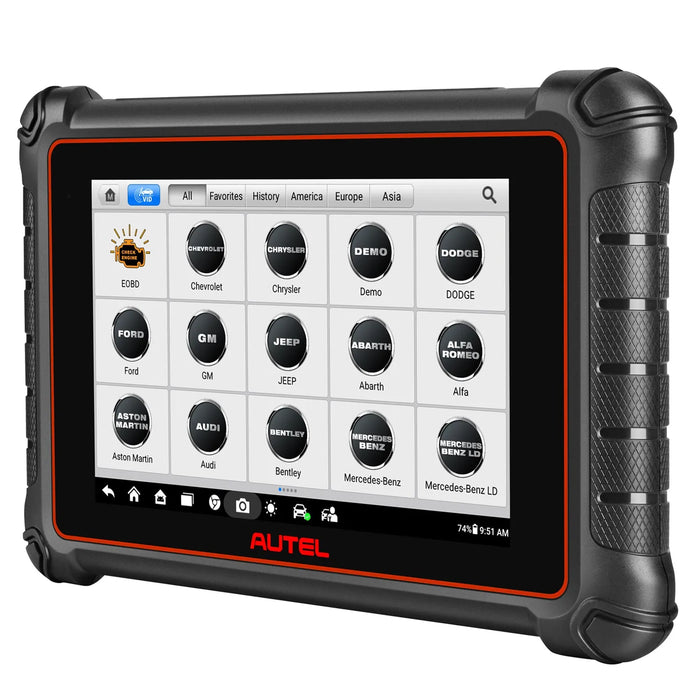 2025 Newest Autel MaxiPRO MP900 / MP900E OBD2 Diagnostic Scanner ECU Coding, All System Diagnostic, Pre & Post Scan, DoIP CAN FD Protocols Supported, Upgraded Ver. Of MP808S