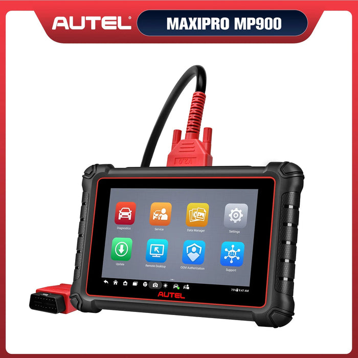 2025 Newest Autel MaxiPRO MP900 / MP900E OBD2 Diagnostic Scanner ECU Coding, All System Diagnostic, Pre & Post Scan, DoIP CAN FD Protocols Supported, Upgraded Ver. Of MP808S