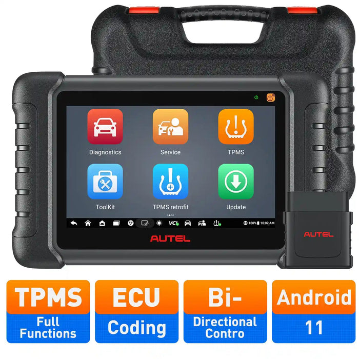Autel MaxiDas DS808S-TS Wireless TPMS Diagnostic Tool, Complete TPMS Programming, OE-Level All Systems Diagnosis, 30+ Services, Upgraded of MP808S/ DS808TS/MP808TS