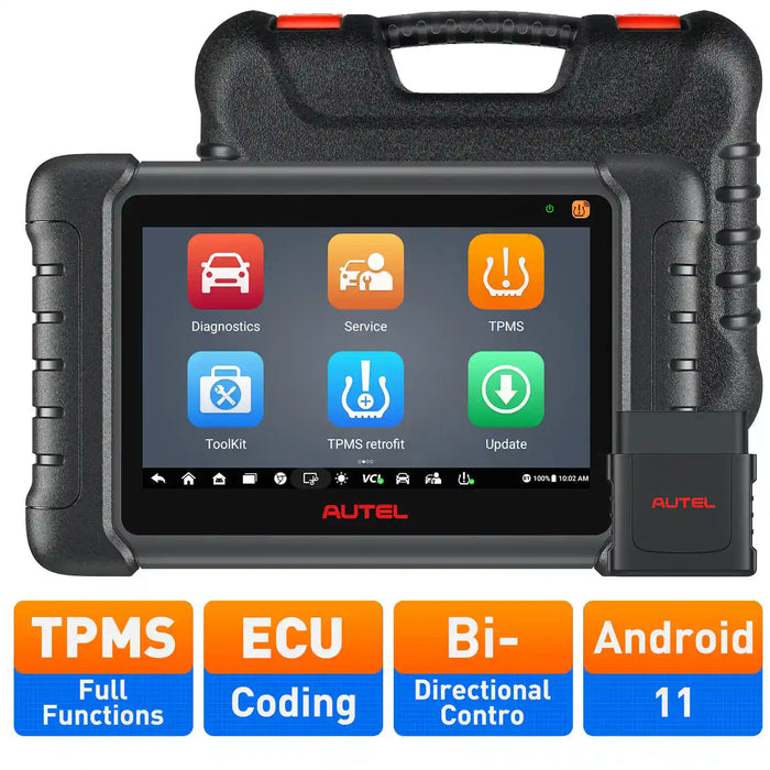 Autel MaxiDas DS808S-TS Wireless TPMS Diagnostic Tool, Complete TPMS Programming, OE-Level All Systems Diagnosis, 30+ Services, Upgraded of MP808S/ DS808TS/MP808TS