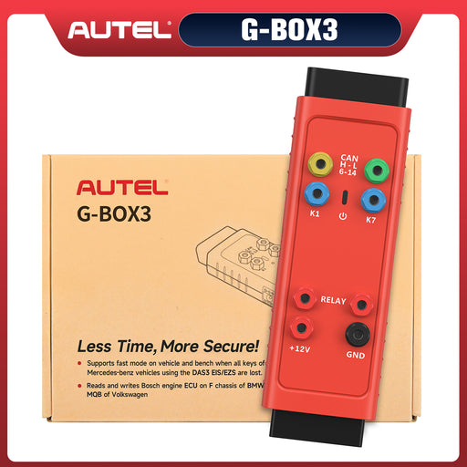 Autel GBox G-BOX3 Acessory Tool Benz & BMW Adapter GBox3 Mercedes Benz All Key Lost Tool 