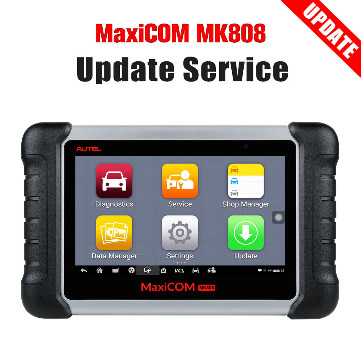 AUTEL MaxiCOM MK808 診断機 Amazon.co.jp: Autel MaxiIM MK808 Autelスキャナー 2025 双方向
