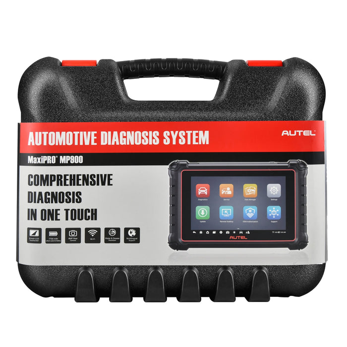 Autel MaxiPRO MP900 / MP900E KIT Automotive Diagnostic Scan Tool with OBDII Adapters, All System Diagnostic, 2024 Newest DoIP/CAN FD, ECU Coding 40+ Services, Active Test, Upgraded of MP808S KIT/MP808BT PRO KIT