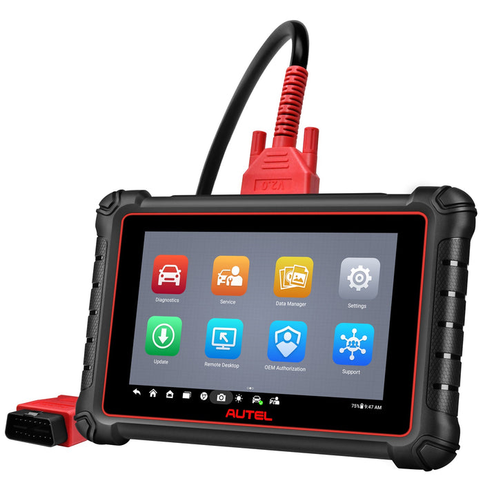 Autel MaxiPRO MP900 / MP900E KIT Automotive Diagnostic Scan Tool with OBDII Adapters, All System Diagnostic, 2024 Newest DoIP/CAN FD, ECU Coding 40+ Services, Active Test, Upgraded of MP808S KIT/MP808BT PRO KIT