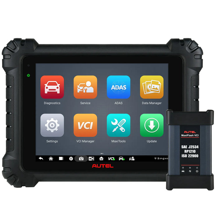 Autel Maxisys MS909EV Intelligent EV Diagnostics Scanner with MaxiFlash VCI/J2534, High-Voltage System & Battery Pack Diagnostics, ECU Programming & Coding, Topology 2.0, 40+ Services, Same as Autel Ultra EV, Limited-time Free MSOAK Scope