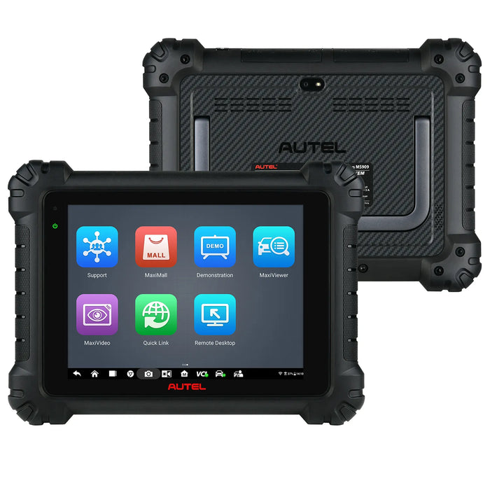 Autel Maxisys MS909EV Intelligent EV Diagnostics Scanner with MaxiFlash VCI/J2534, High-Voltage System & Battery Pack Diagnostics, ECU Programming & Coding, Topology 2.0, 40+ Services, Same as Autel Ultra EV, Limited-time Free MSOAK Scope