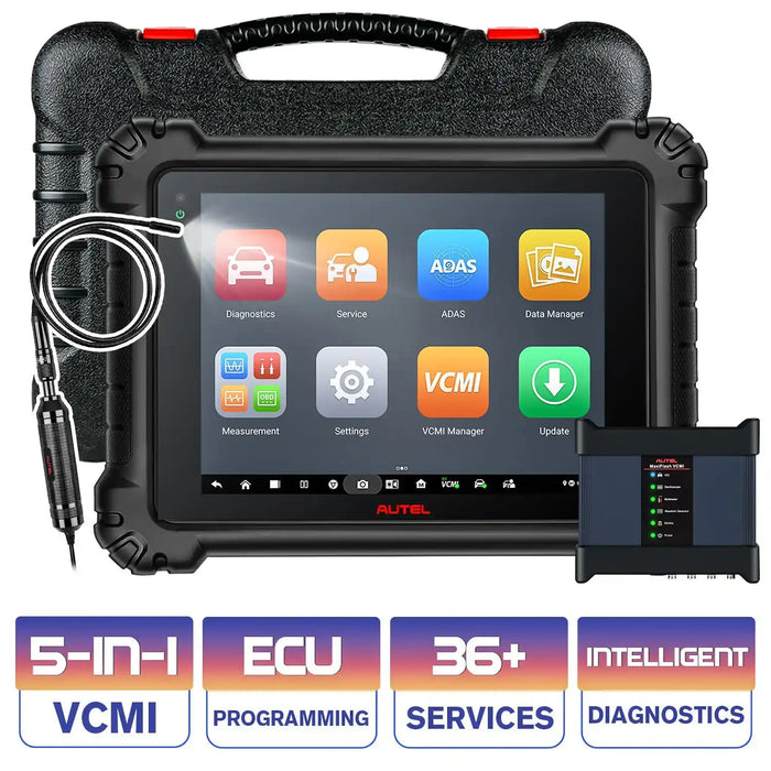 Autel Maxisys MS919 Automotive Diagnostic Scanner with Topology Module Mapping and 5-in-1 VCMI, ECU Programming & Coding, Same as MS Ultra (Upgraded of MS909/ Elite II), Limited-time Free MSOAK Scope