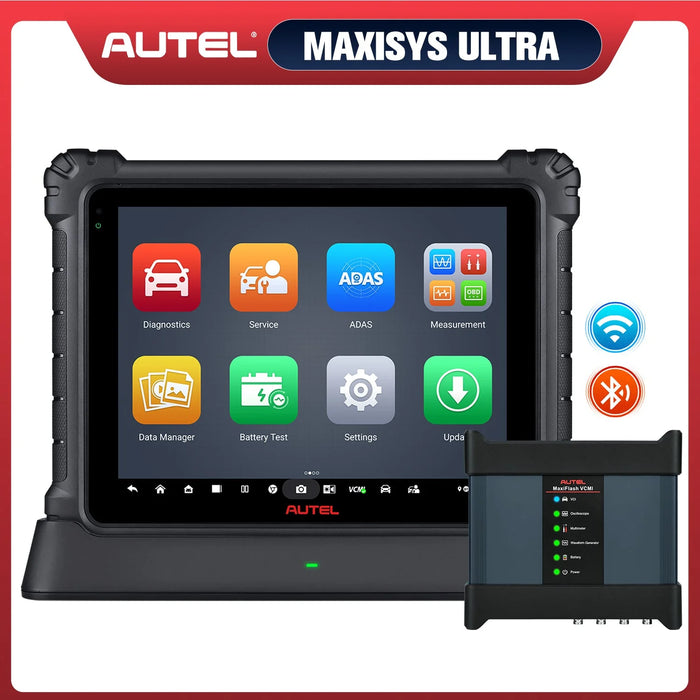 Autel Maxisys Ultra 2025 Top Intelligent Diagnostic Tool with 5-in-1 VCMI, Topology Map, 40+ Services, ECU Programming & Coding (Upgraded Ver. of MS919/ MS909/ Elite II), Limited-time Free MSOAK Scope