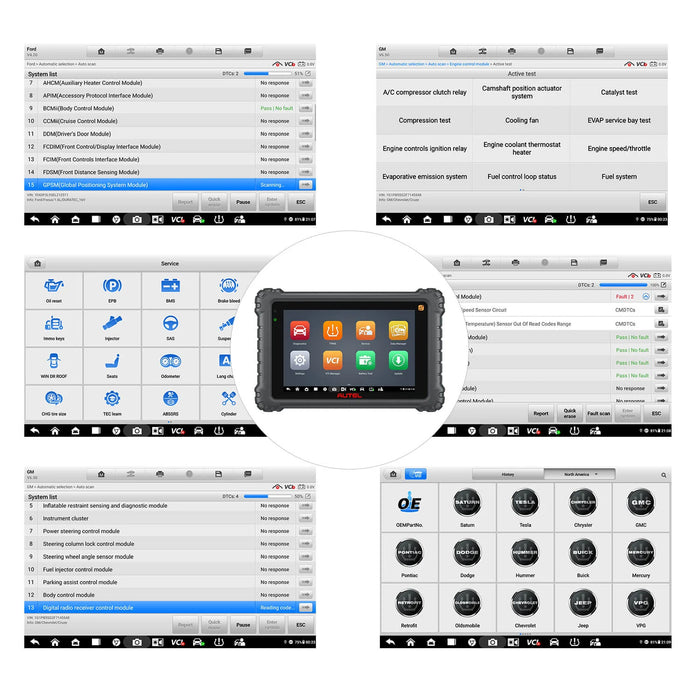 Autel MaxiCOM MK906 Pro2-TS / MK906S Pro2-TS Full Kit with Autel MV108S & BT506, Full TPMS Functions, Advanced ECU Coding, Bi-Directional Control, Auto Scan 2.0, 36+ Services, Plus 4PCS Metal MX-Sensor & 4PCS Rubber MX-Sensor