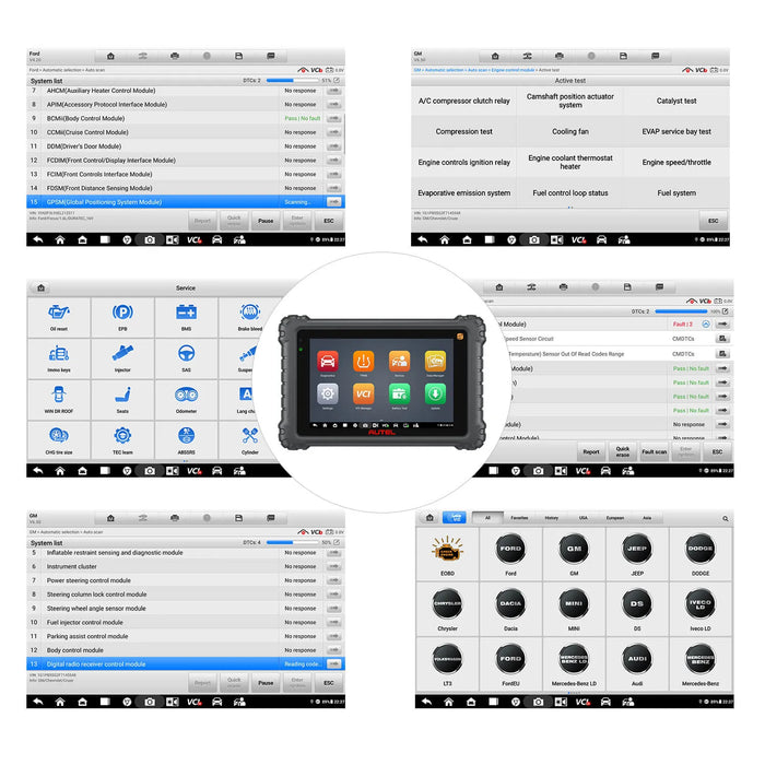 Autel MaxiCOM MK906S PRO Scanner Upgraded of MS906 Pro/MK906BT/MK906 Pro Diagnostic Tool with Advanced ECU Coding, Bi-Directional Control & 36+ Services