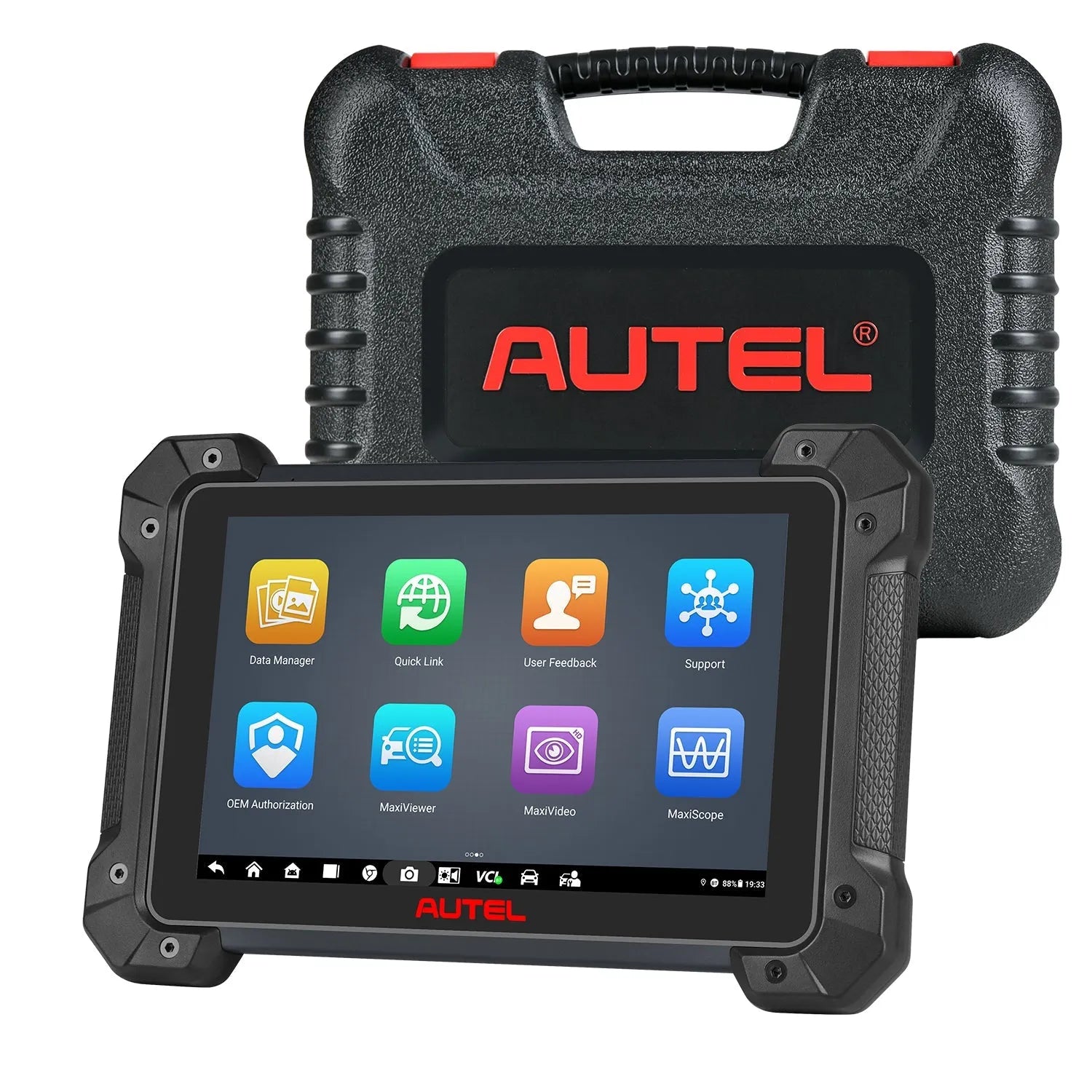 Autel MaxiCOM MK908 II 2025, OE-Level Full Systems Diagnostic Tool With Advanced ECU Coding, Support Bi-Directional Control, 36+ Maintenance Services, AutoScan 2.0, Upgraded Version of Autel MK908/MS908