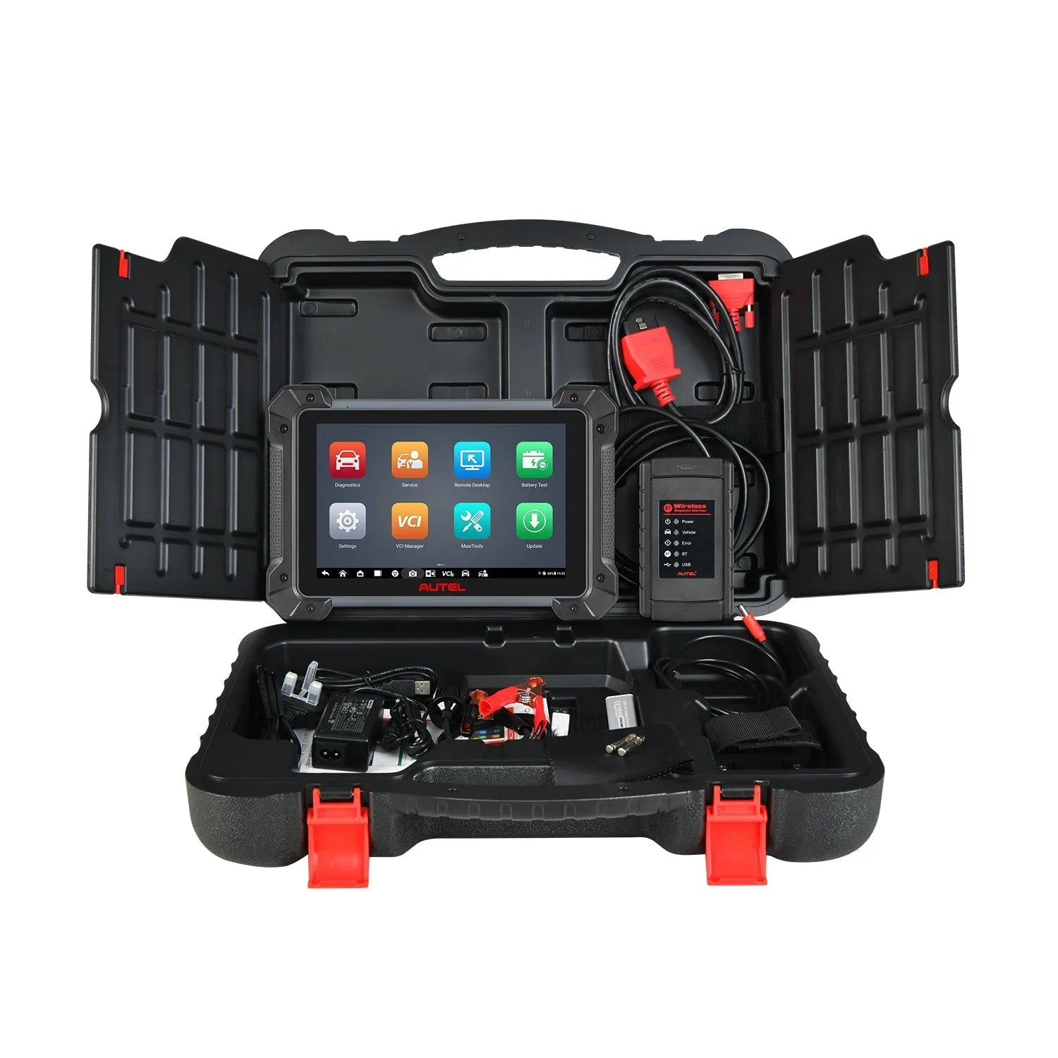 Autel MaxiCOM MK908 II 2025, OE-Level Full Systems Diagnostic Tool With Advanced ECU Coding, Support Bi-Directional Control, 36+ Maintenance Services, AutoScan 2.0, Upgraded Version of Autel MK908/MS908