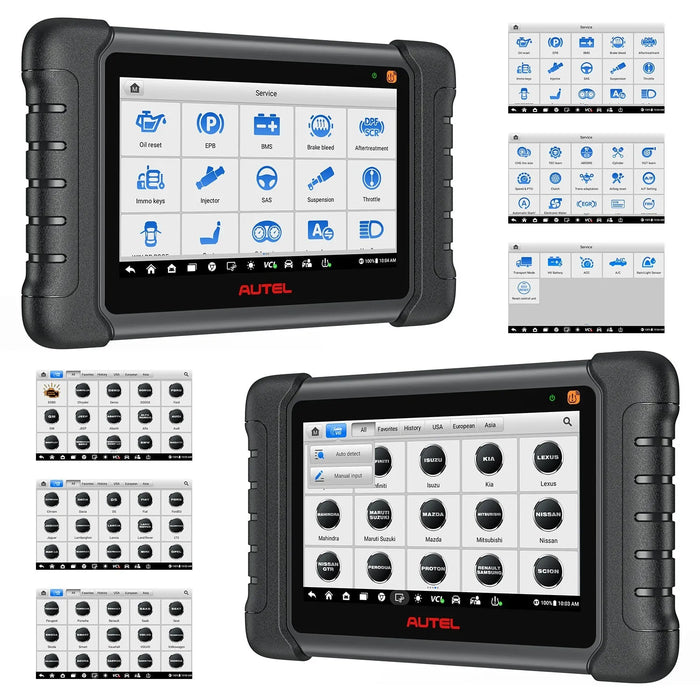 Autel MaxiCheck MX808S-TS Car Scanner, 2025 Bi-directional Tool with 30+ Service, Updated of MX808TS/MX808S/MK808TS