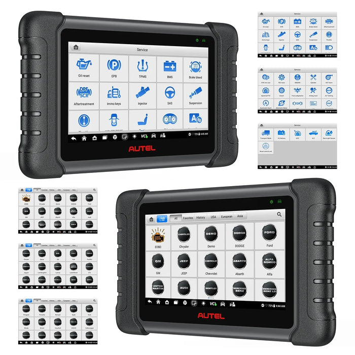 Autel MaxiDAS DS808S-BT KIT Full System Diagnostic Scanner with OBDII Adapters, Android 11, Bi-Directional Control, Advanced ECU Coding as MS906 Pro, Upgraded Ver. of DS808/MP808