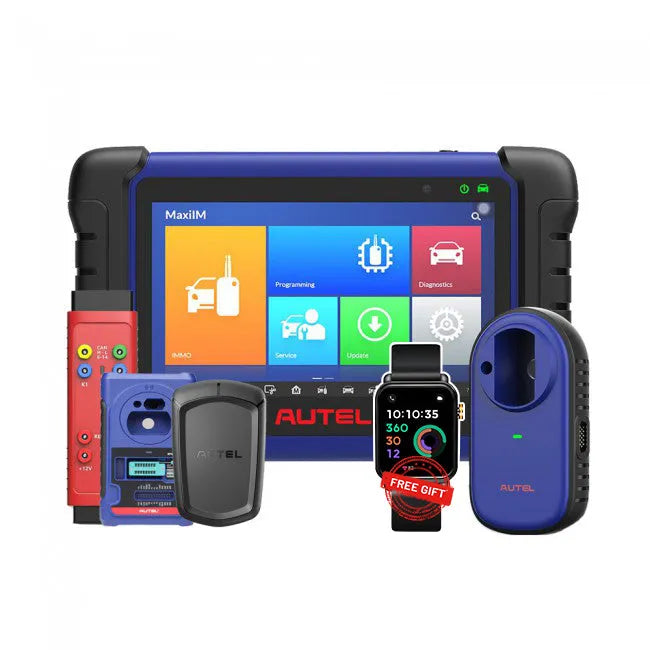 【2-Year Free Update】Autel MaxiIM IM508 2025 Latest Key FOB Programming Tool with XP200 Programmer, All System Diagnostic Scan, 20+ Service, and Free OTOFIX Watch