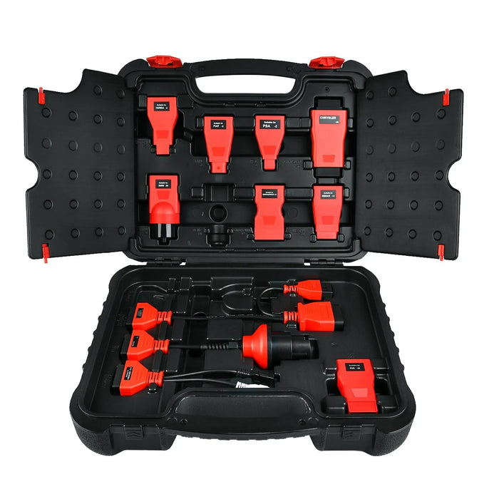 【2-Year Free Update】Autel MaxiPRO MP808BT PRO KIT Automotive Full System Diagnostic Scanner with OBD1 Adapters, Supports Wireless Connection, Bi-Directional Control, 36 + Services