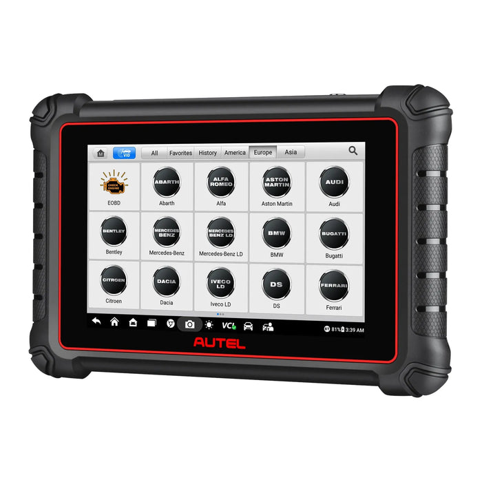 2025 Autel MaxiPRO MP900BT / MP900Z-BT Diagnostic Scanner OBD2 Tablet Tool, 8'' Screen Advanced ECU Coding, OE-Level System Diagnostic, Pre & Post Scan, DoIP CAN FD Protocols Supported, Upgraded Ver. Of MP808BT PRO