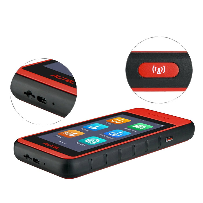 Autel ITS600 & TBE200 Combo Kit – TPMS Programming Tool for All Sensors, Full TPMS Diagnostics, Tire Tread & Brake Disc Wear Scanner