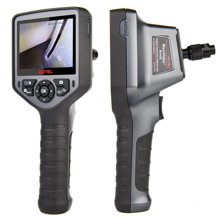 Autel Maxivideo MV460 1080P HD Industrial Videoscope, Waterproof Inspection Camera with Full-Color Screen, 7X Digital Zoom