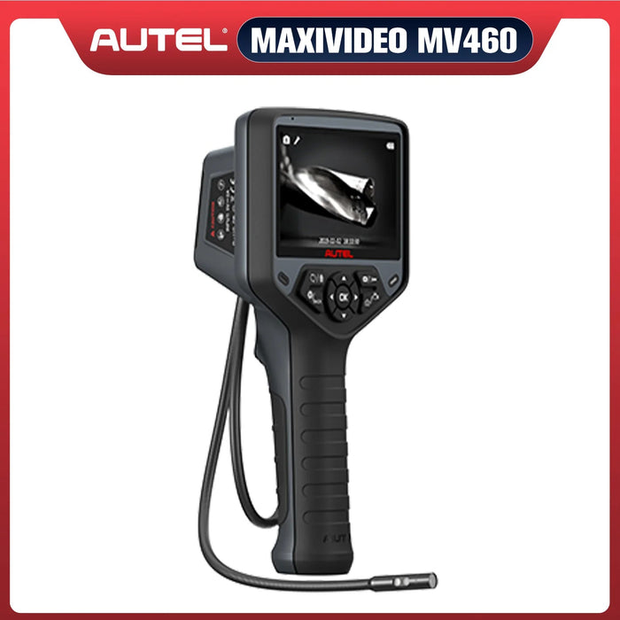 Autel Maxivideo MV460 1080P HD Industrial Videoscope, Waterproof Inspection Camera with Full-Color Screen, 7X Digital Zoom