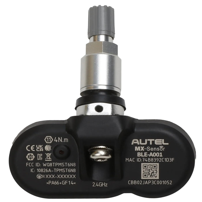 Autel TPMS MX-Sensor BLE-A001 Tesla Sensor, 2024 Newest Bluetooth Low Energy Sensor, Pre-Programmed for Tesla 3/Y/S/X Models, Programmable for BLE-Equipped Vehicles, Compatible with ITS600/ITS600PRO/TS900