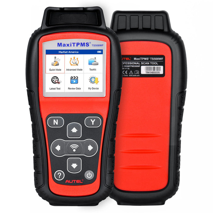 Autel MaxiTPMS TS508WF WiFi TPMS Programming Tool With 4 PCS MX-Sensors, Activate/Relearn/Reset/Diagnosis All Sensors, Program MX-Sensors (315/433MHz)