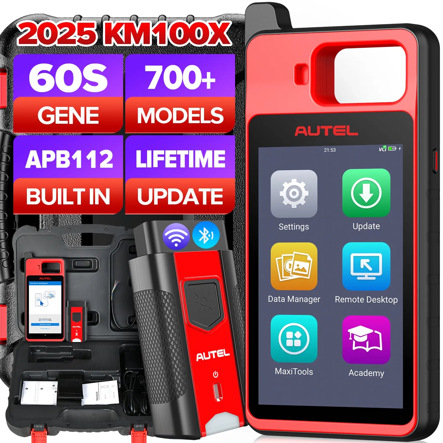Autel KM100 Features