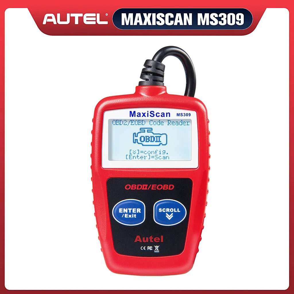メンテナンス Autel MaxiScan MS509 OBD-II/EOBD Scanner Autel Maxiscan MS609 OBDII/EOBD Scanner with ABS Diagnostic
