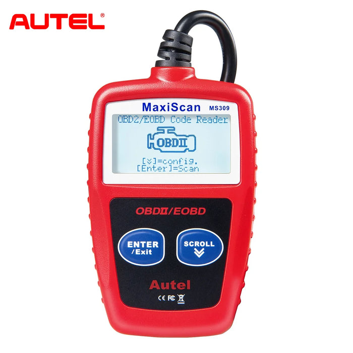 Autel MaxiScan MS309 CAN OBD2 Scan Tool Auto Diagnostic Tool for Check Engine Light