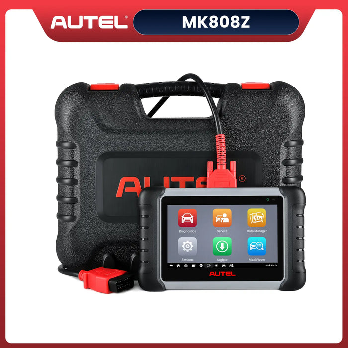 Autel MaxiCOM MK808S/MK808Z | Automotive Diagnostic Scanner | All System Diagnostics | 28+ Reset Service | 3000+ Active Test | NO IP Limitation | 2025 Upgraded of MK808/MX808