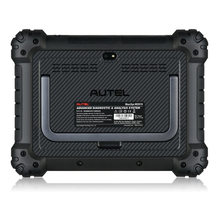 Autel Maxisys MS919 Automotive Diagnostic Scanner with Topology Module Mapping and 5-in-1 VCMI, ECU Programming & Coding, Same as MS Ultra (Upgraded of MS909/ Elite II)