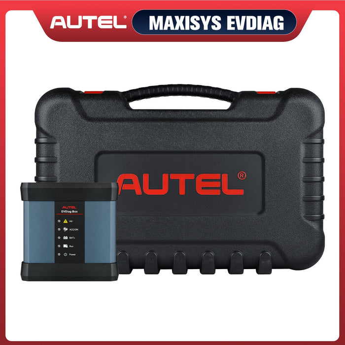 Autel Maxisys EVDiag Electric Vehicle Diagnostics Upgrade Kit, EVDiag Box & Adapters for Battery Pack Diagnostics, Compatible with MaxiSYS Ultra/Ultra ADAS/ MS919/ MS909