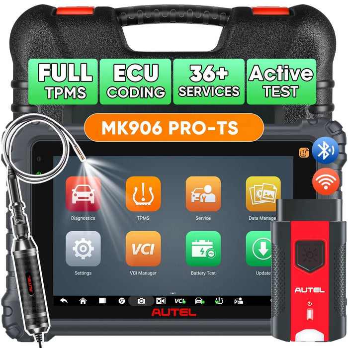 Autel MaxiCOM MK906Pro2 TS/MK906Pro TS ( MK906S PRO-TS ) Autel Scanner with TPMS Functions ECU Coding, Bi-directional Control