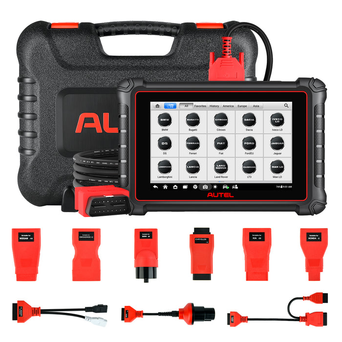 2025 Newest Autel MaxiPRO MP900 / MP900E OBD2 Diagnostic Scanner ECU Coding, All System Diagnostic, Pre & Post Scan, DoIP CAN FD Protocols Supported, Upgraded Ver. Of MP808S