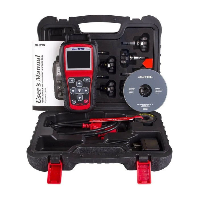 Autel MaxiTPMS TS508K TS508 Pre TPMS Tool Winter Snow Tire All Season Tires Summer Tyre Replacement with 8pc Sensors