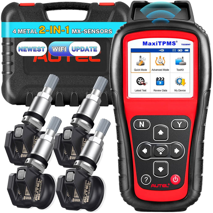 Autel TS508WF TPMS Programming Tool - TPMS Sensor Programmer & Relearn Tool With WiFi Updates