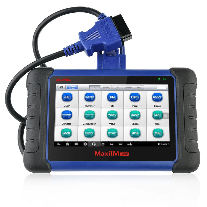 【2-Year Free Update】Autel MaxiIM IM508 2025 Latest Key FOB Programming Tool with XP200 Programmer, All System Diagnostic Scan, 20+ Service, and Free OTOFIX Watch