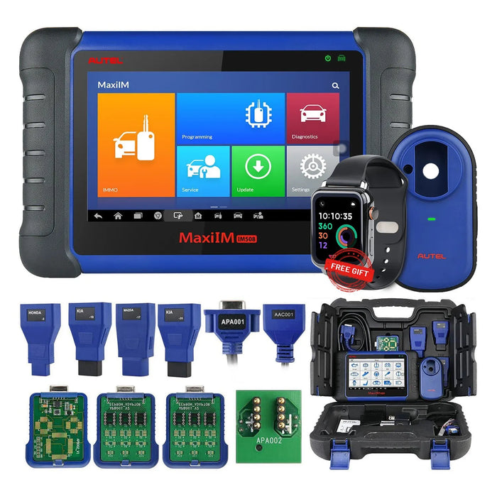 【2-Year Free Update】Autel MaxiIM IM508 2025 Latest Key FOB Programming Tool with XP200 Programmer, All System Diagnostic Scan, 20+ Service, and Free OTOFIX Watch