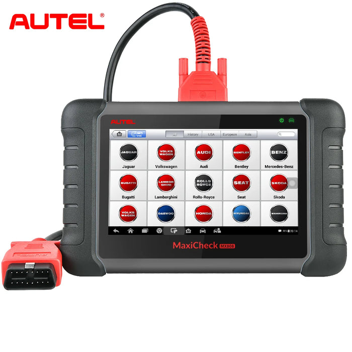 Autel MaxiCheck MX808 Diagnostic Scan Tool,  Bi-Directional Control Scanner with 2022 Newest 28+ Services, All Systems Diagnosis, and Active Test [Upgraded of MaxiCOM MK808]
