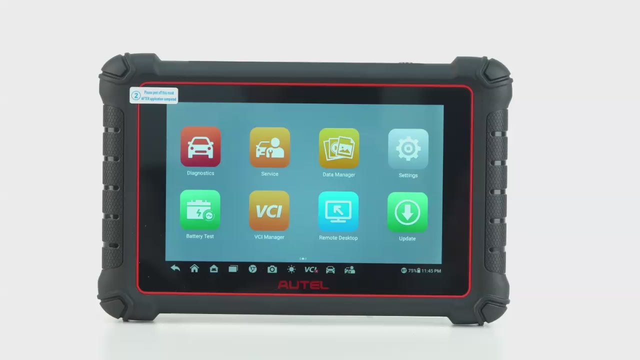 Autel MaxiCOM MK900BT MK900-BT Automotive Full System Diagnostic Scanner with Android 11.0, Bi-Directional Control,DoIP/CAN FD, 40+ Services, Upgraded Ver. Of MK808BT/MK808BT PRO Scanner