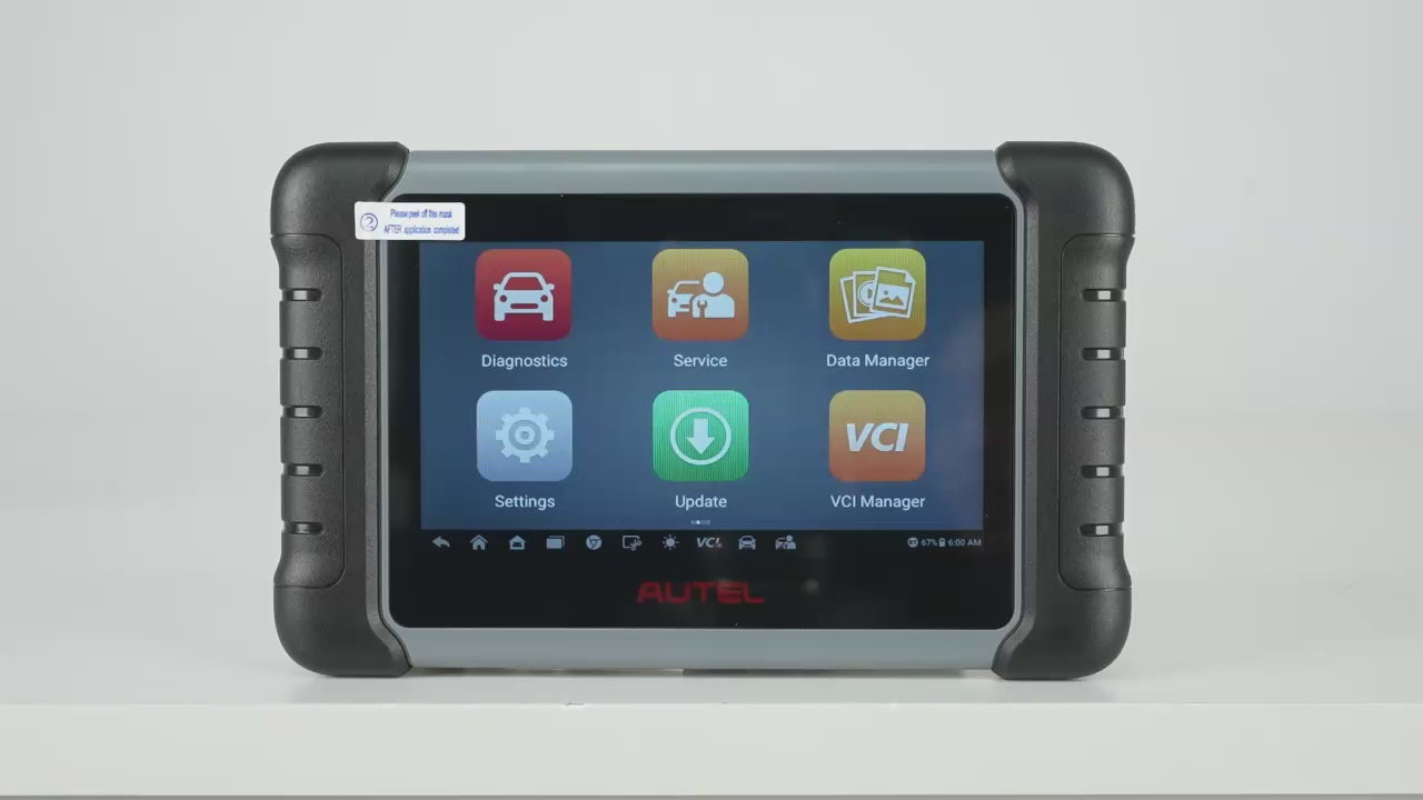 Autel MaxiCOM MK808BT PRO OBD2 Diagnostic Tool Full Bi-directional Control Scanner, All System Diagnostics, 28+ Services, FCA Autoauth, Wireless Connection, Same as MK808K-BT and MK808Z-BT, 2026 Upgrade of MK808 MK808BT MX808S MK808Z MK808S